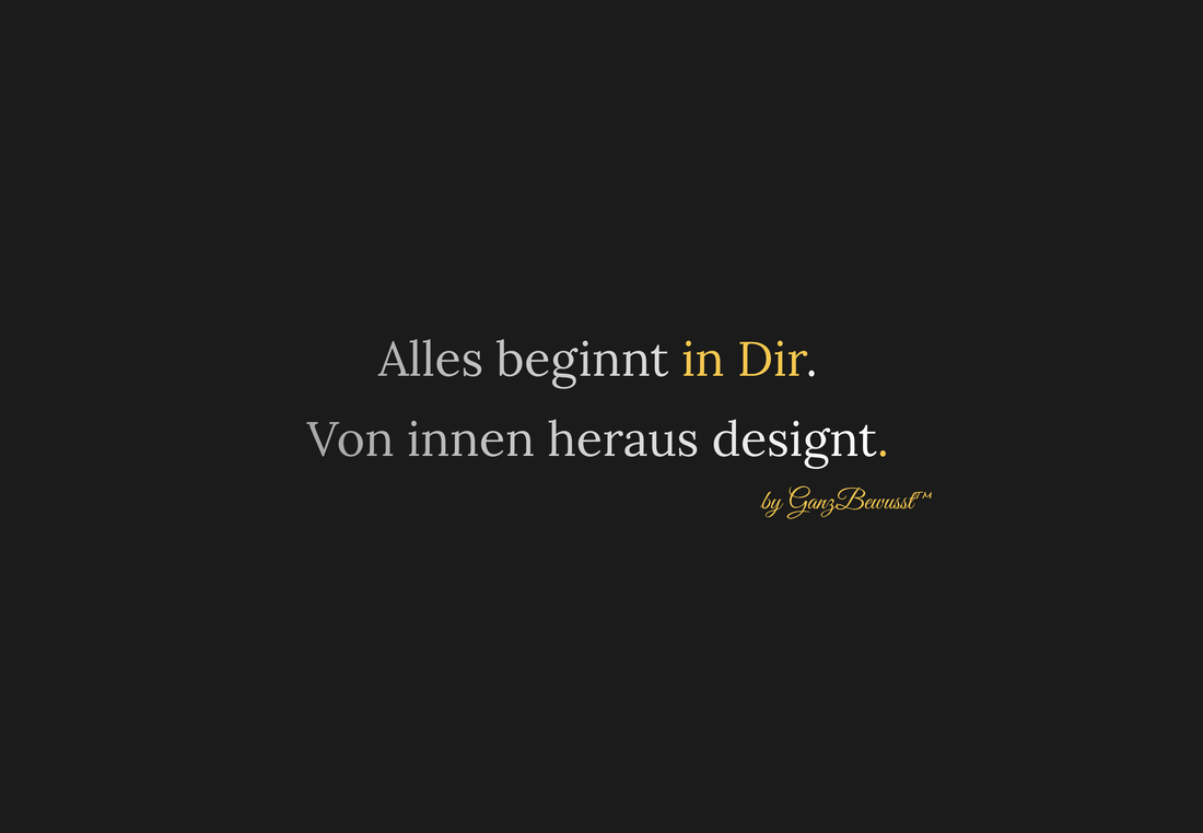 Ein neuer Anfang – GanzBewusst™