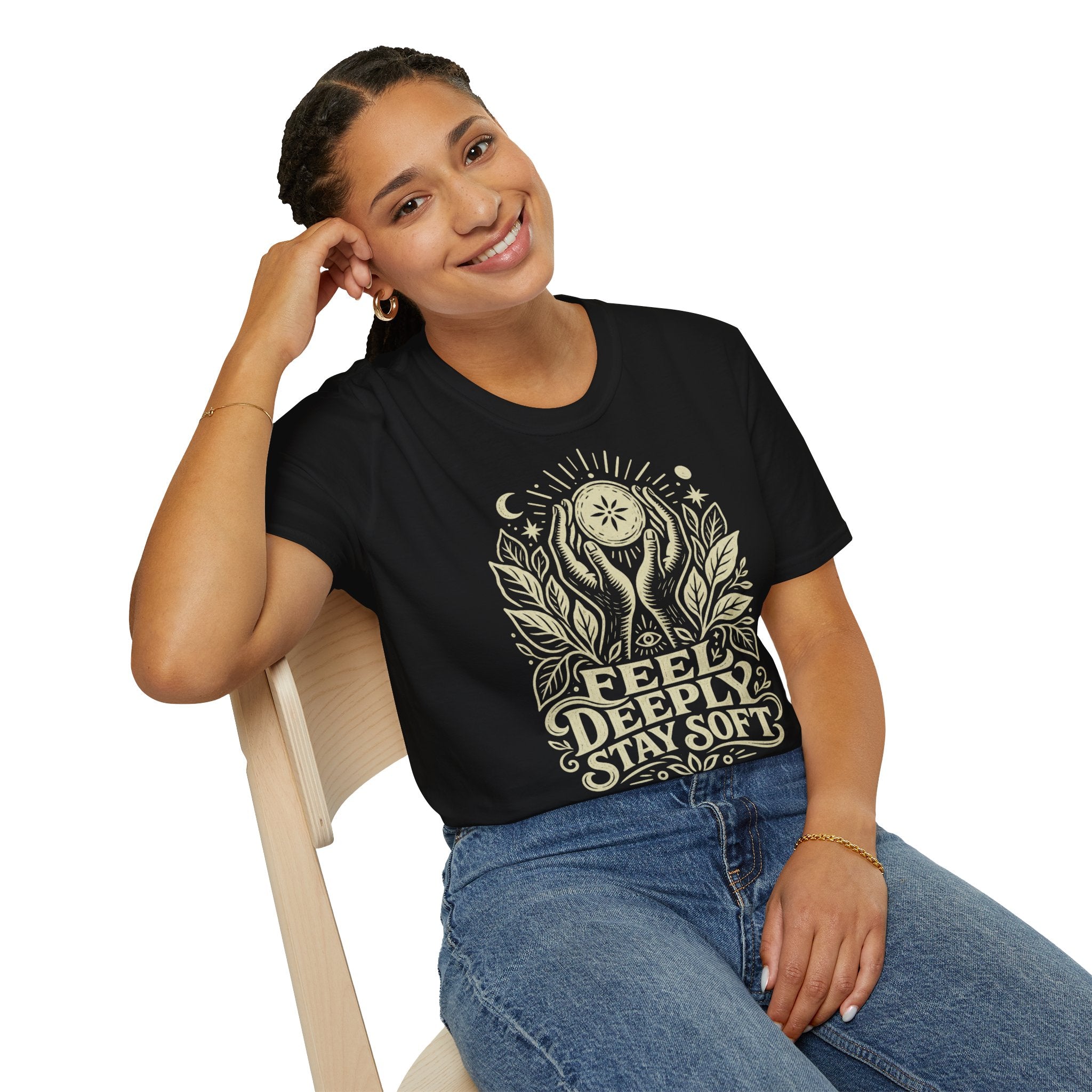 Feel Deeply Stay Soft Empath T-Shirt