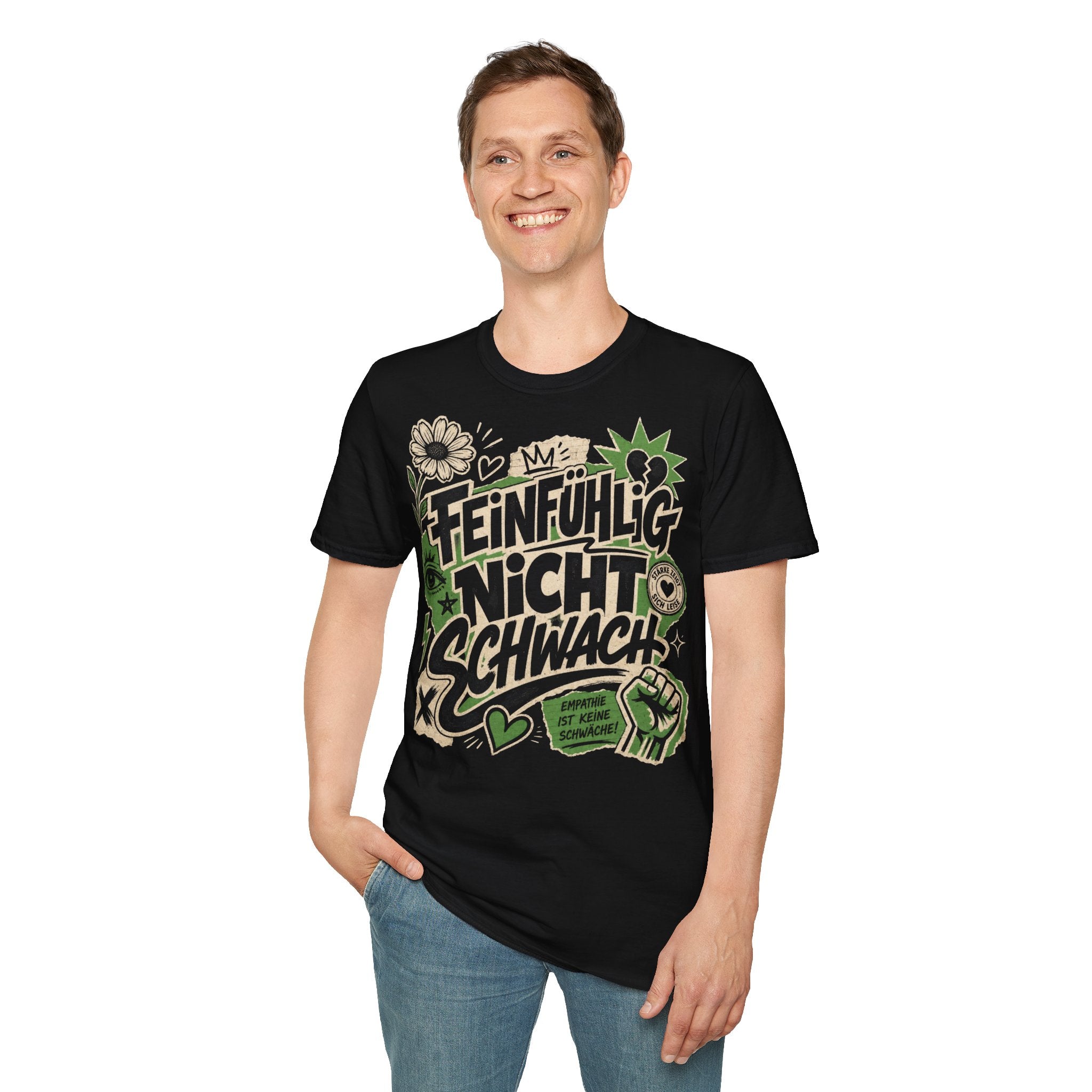 Feinfühlig Nicht Schwach Empath T-Shirt