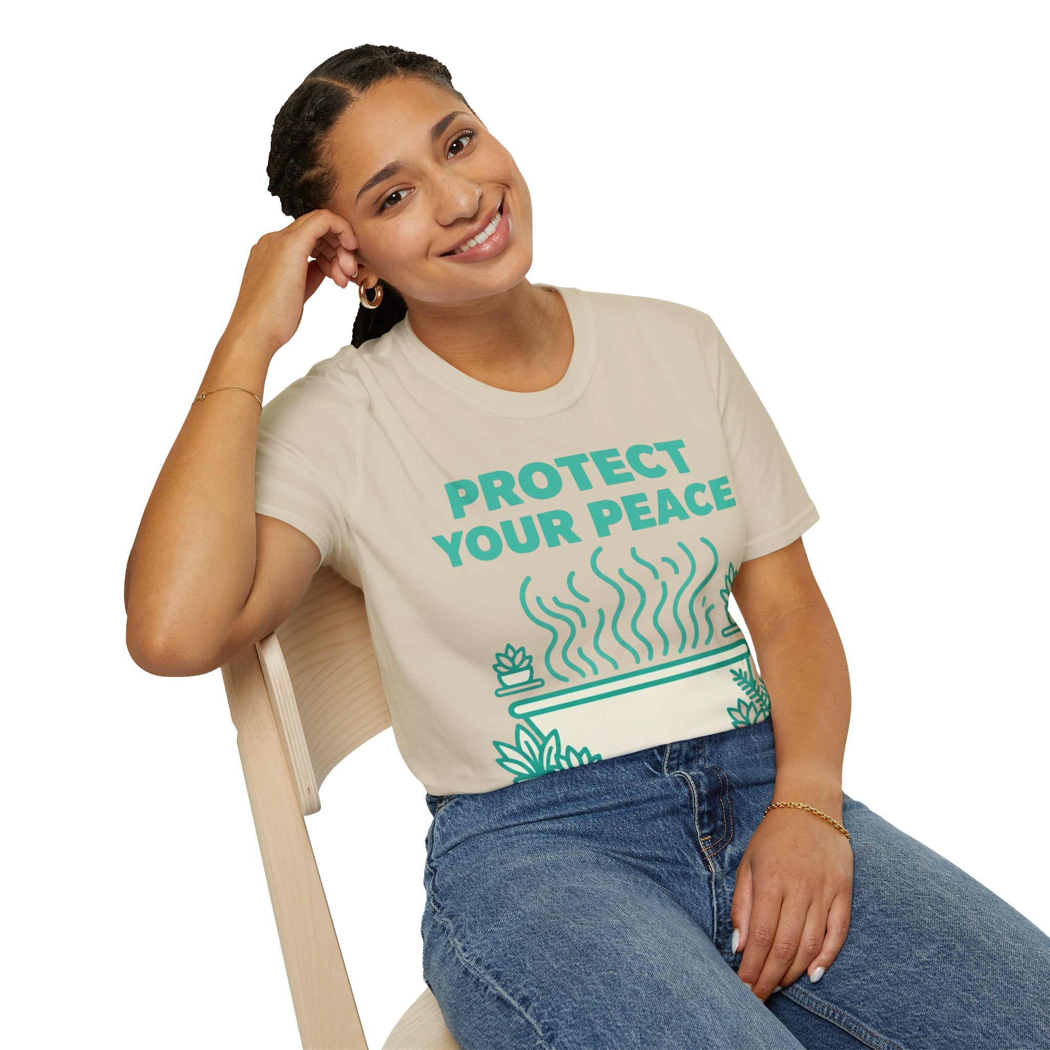 Protect Your Peace Self-Care T-Shirt Self-Care T-Shirt