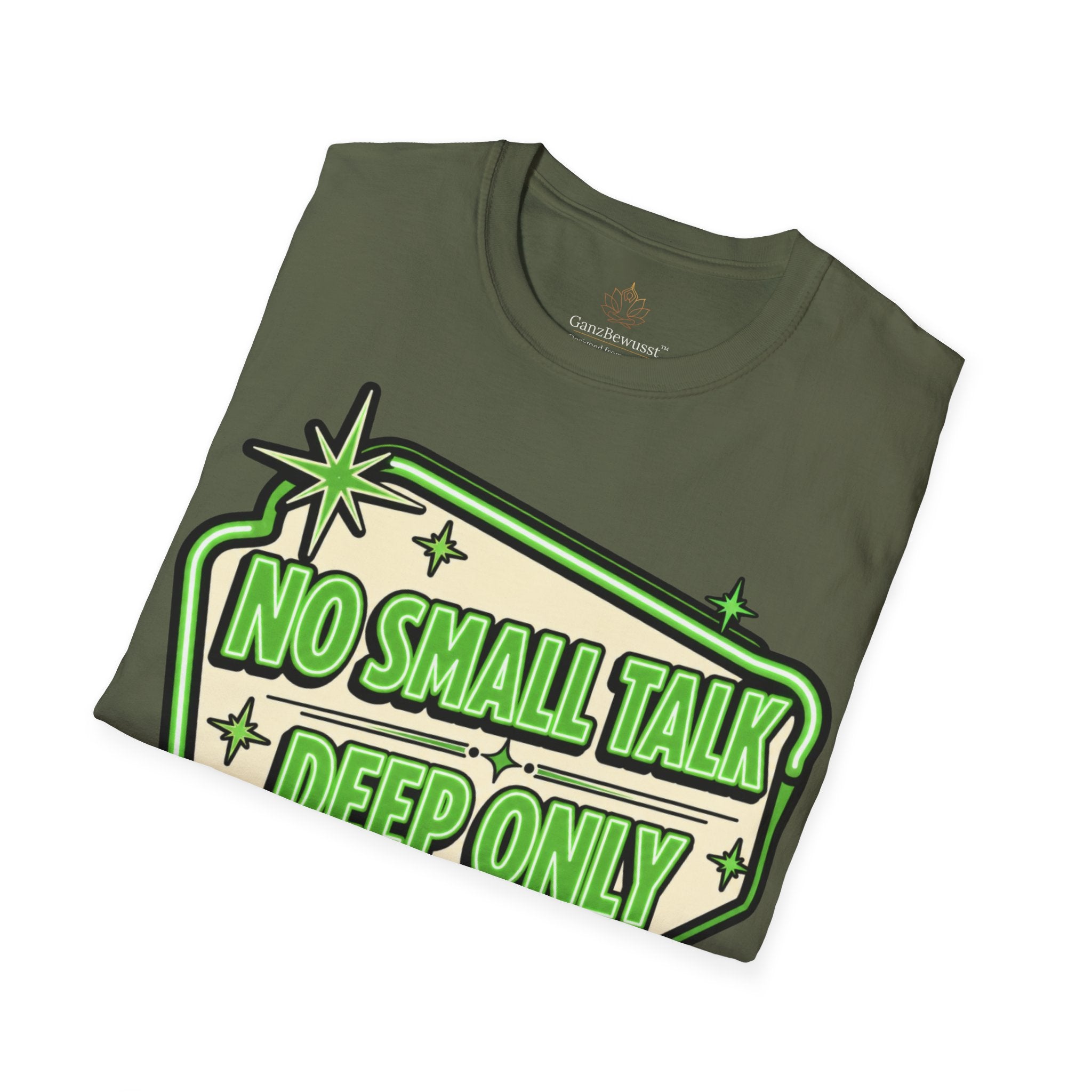 No Small Talk Deep Only Empath T-Shirt