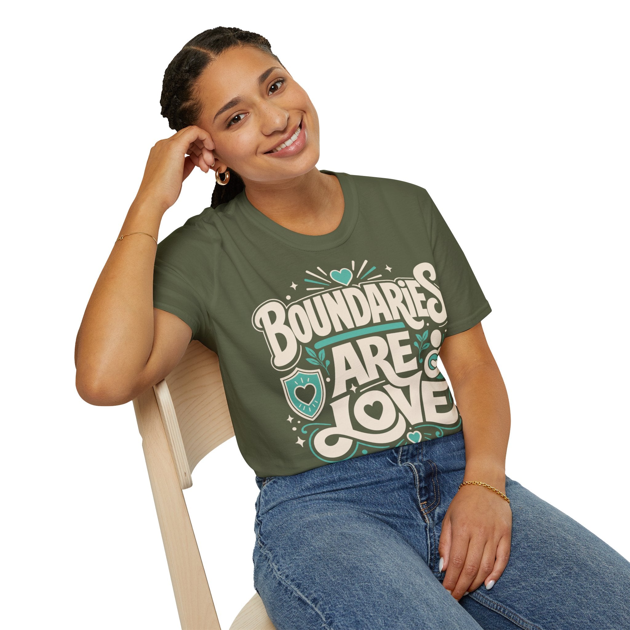 Boundaries Are Love Self-Care T-Shirt