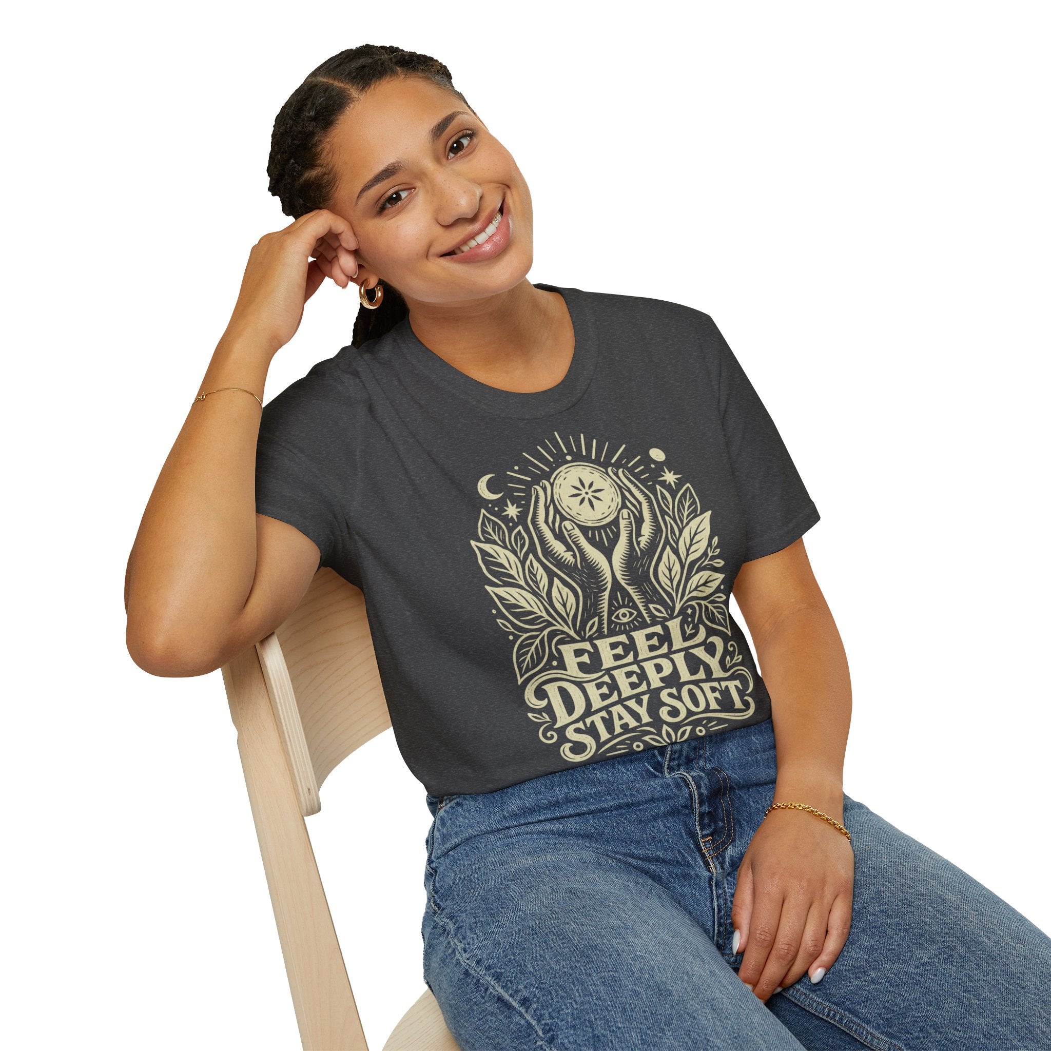 Feel Deeply Stay Soft Empath T-Shirt